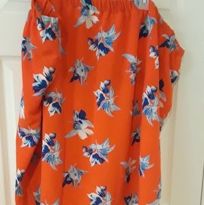 Ava & Viv floral skirt